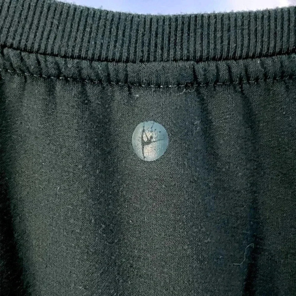 90 DEGREE/ Forest green/ Crew neck/ Raglan sweater/ Side slits/ Size US L - Picture 8 of 13